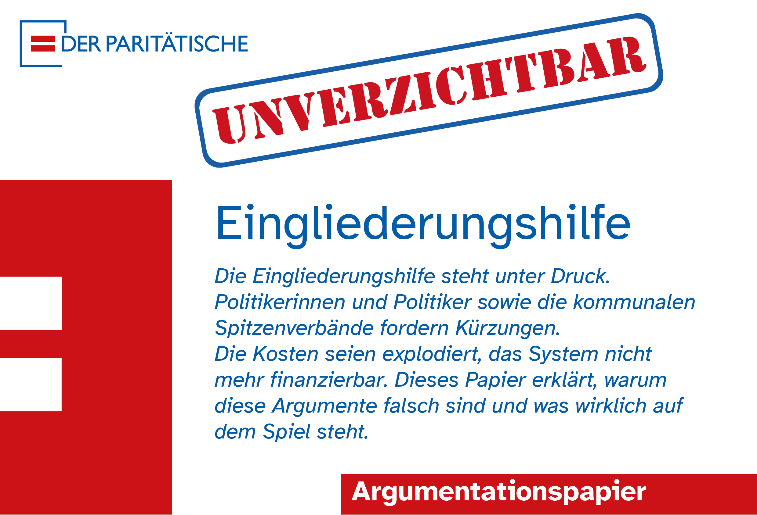 Eingliederungshilfe